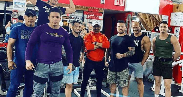 The Gallo 8 Gym crew training together in Little Havana Miami