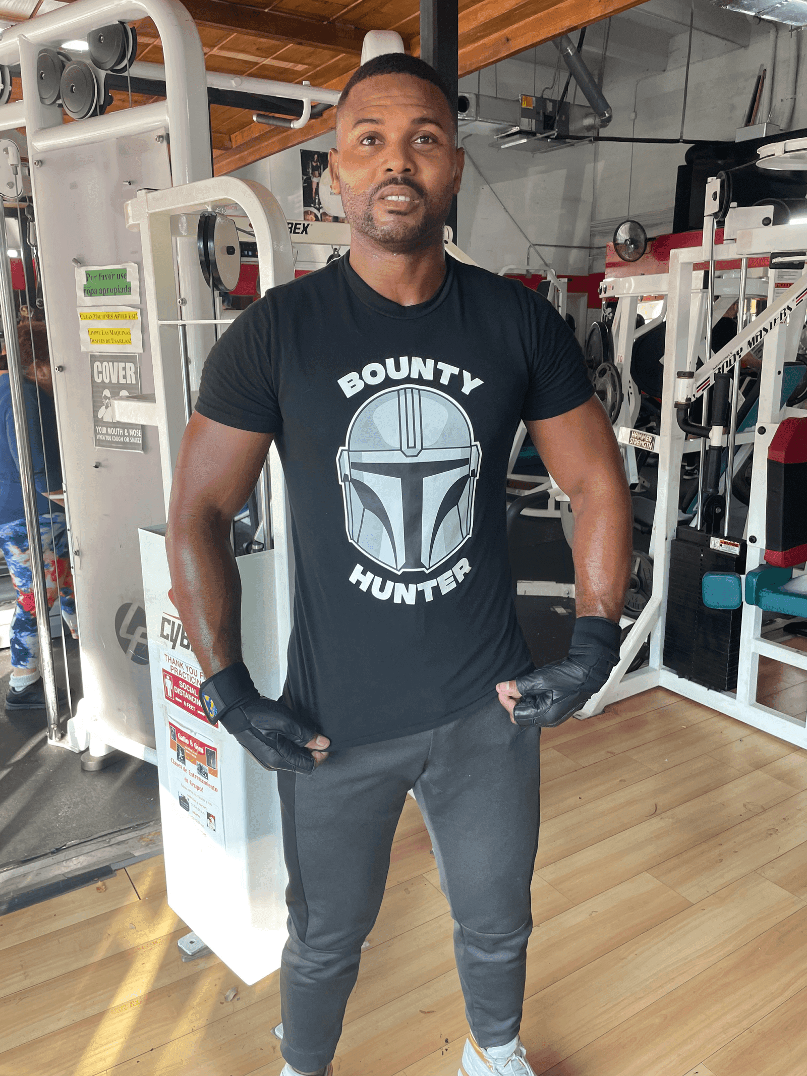 Gallo 8 Gym member showing summer body results in Little Havana, Miami