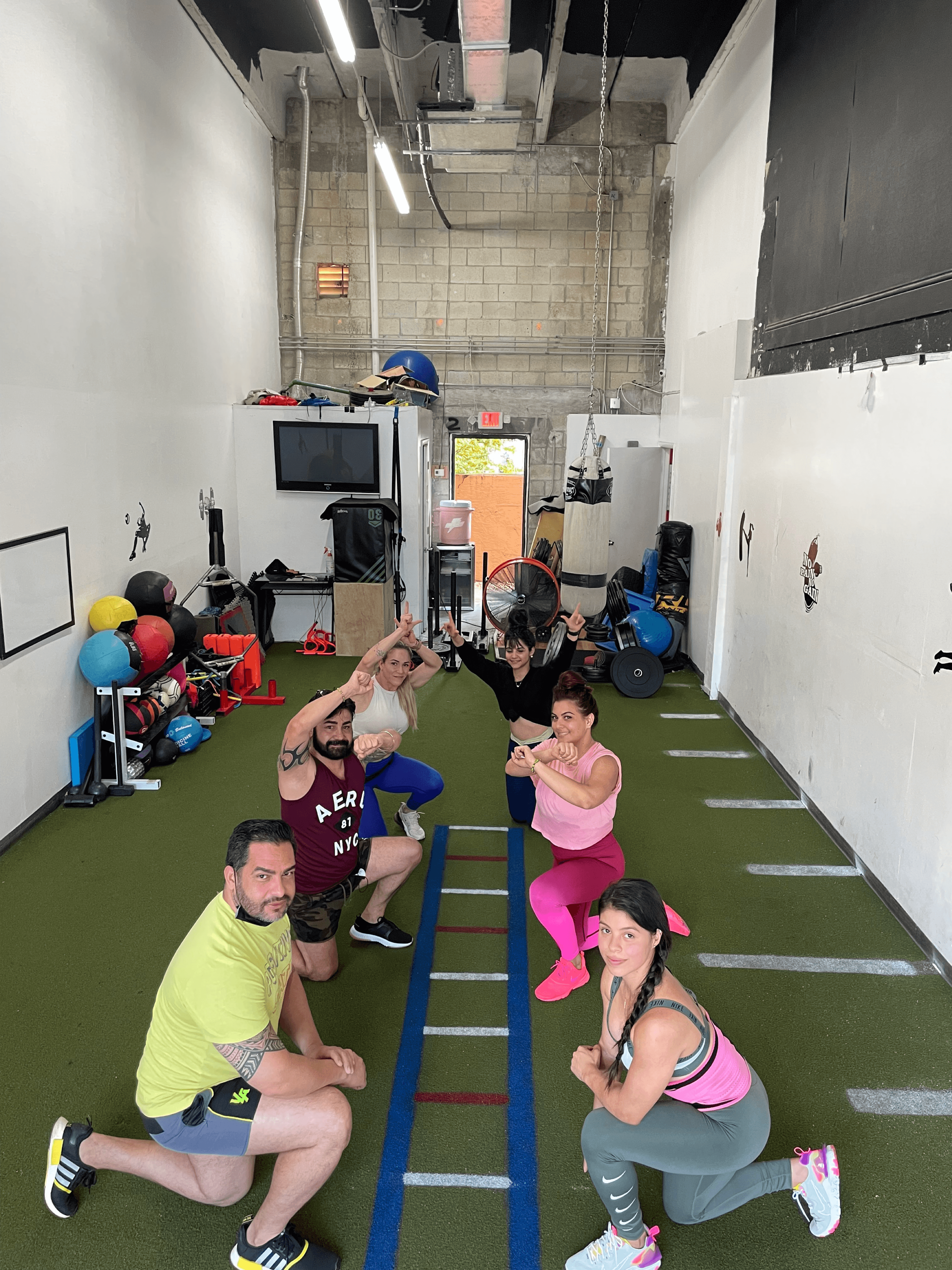 Group training session