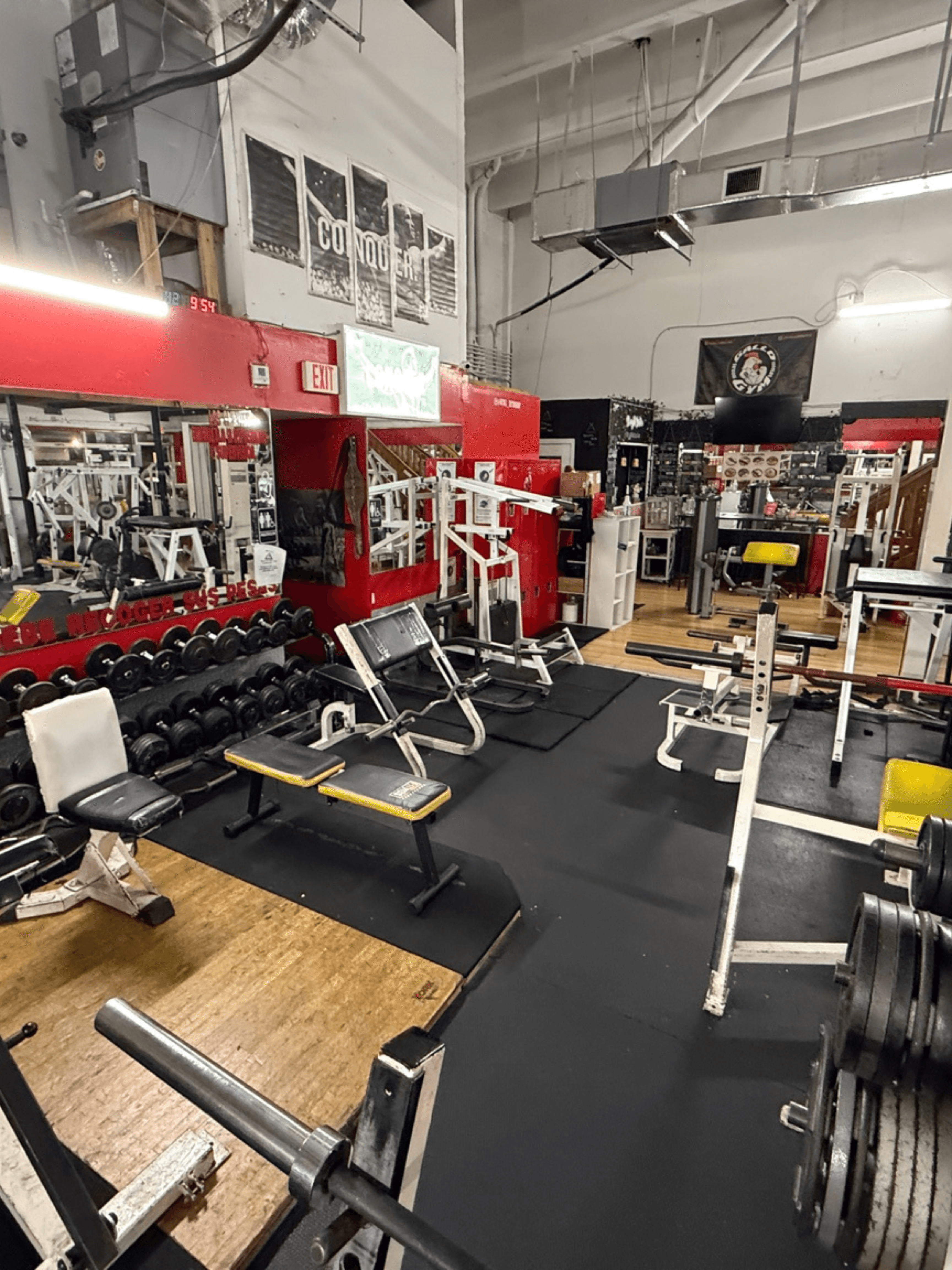 Gallo 8 Gym main floor
