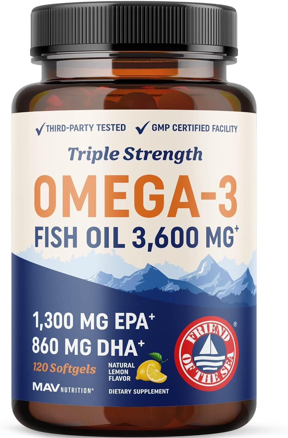 Triple Strength Omega-3 Fish Oil